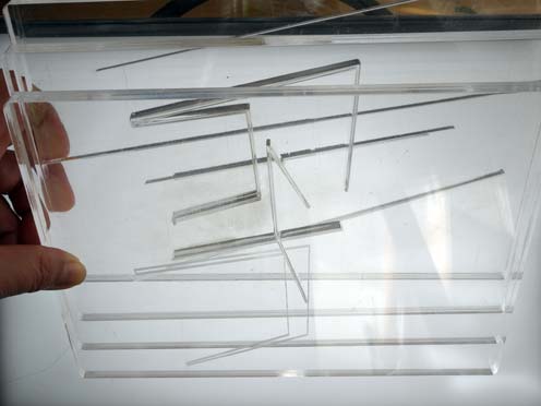 Hinchee Hung Abused chair laser cut