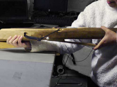 Hinchee Hung Fire-sawn off crossbow