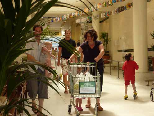 In transit at Waitrose